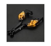 JBPIHZT Palancas De Embrague Freno Ajustables Para Motocicleta Para Yamaha Para Tracer9 Para Tracer 9 GT 2021-2025(Gold black)