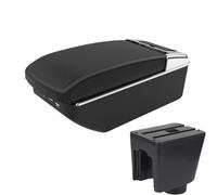 JBPIHZT Para C&hevrolet Para Aveo T200 T250 T255 Caja De Brazo De Auto Consola Central Caja De Almacenamiento Con USB(A2 Black line7 USB)
