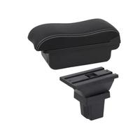 JBPIHZT Para C&hevrolet Para Trax Para Tracker 2015 2016 2017 2018 2019 Caja De Descansabrazos Auto Caja De Almacenamiento Brazo Accesorios(A2 white NO USB)
