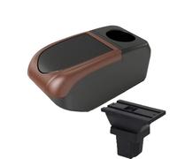 JBPIHZT Para C&hevrolet Para Trax Para Tracker 2015 2016 2017 2018 Caja De Brazo De Coche Caja De Almacenamiento De Coche Accesorios(B3 Brown frame 6USB)