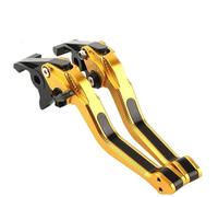JBPIHZT Para CBR600RR 2003 2004 2005 2006 Accesorios De Motocicleta Palancas Embrague Freno Ajustables(Gold black)