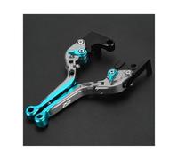 JBPIHZT Para CFMOTO 250SR 250 SR 250sr 2017-2025 Accesorios De Motocicleta Palancas Embrague Freno Plegables Ajustables(Cyan gray)