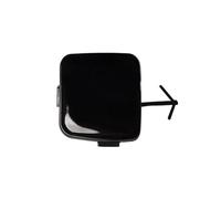 JBPIHZT Para Citroën C4 2009-2011 Cubierta De Remolque para Parachoques Delantero Y Trasero Cubierta del Soporte De Remolque Tapa del Gancho Remolque(Negro,Frente)
