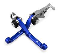 JBPIHZT Para CRF250L 2012-2021 2020 2019 2018 CRF 250L Dirt Bike Palancas De Freno Embrague Pivotantes Piezas De Motocicleta Manijas De Freno De Carreras(Azul)
