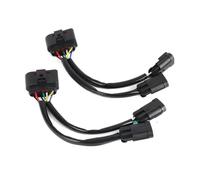 JBPIHZT Para Dodge Para Ram 2009-2015 2016 2017 2018 Adaptador De Conversión Arneses Conector Clavija Carcasa Cuádruple A Faro Proyector 2 Uds