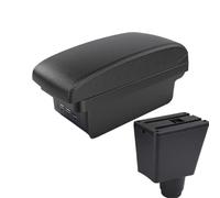 JBPIHZT Para F&ord Para FOCUS 3 Caja Reposabrazos Para Focus III MK3 Caja Almacenamiento Reposabrazos Coche Piezas De Reforma Interiores Accesorios(B2 línea negra 3USB)