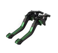 JBPIHZT Para FORZA350 Para FORZA750 NSS350 Para FORZA NSS 350/300/250/125/150/750 Maneta De Freno Y Embrague Con Rombo 3D Para Motocicleta(Negro verde)