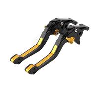 JBPIHZT Para FORZA350 Para FORZA750 NSS350 Para FORZA NSS 350/300/250/125/150/750 Maneta De Freno Y Embrague Con Rombo 3D Para Motocicleta(Oro negro)