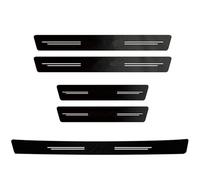 JBPIHZT para Hyundai para Genesis para N-Line I10 I20 I30 I40 IX20 IX35 Kona Getz Cinta Protectora Umbrales Paragolpes Maletero(5PC)