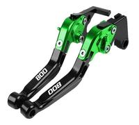 JBPIHZT Para Kawasaki Z800 Z800E Versión 2013 2014 2015 2016 2017 Maneta De Freno Y Embrague Motocicleta(Green Black)