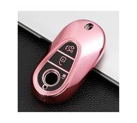 JBPIHZT Para Mercedes Para Benz C S Class W223 W206 S350L S400L S450L S500L 2021 TPU Funda Para Llave De Coche(Rosa)