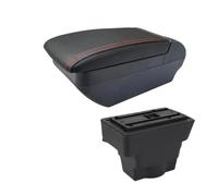 JBPIHZT Para Opel Para Astra Caja De Reposabrazos Piezas De Retrofit Para Opel Para Astra J Reposabrazos Auto Caja De Almacenamiento Central Interior(F línea roja Sin USB)