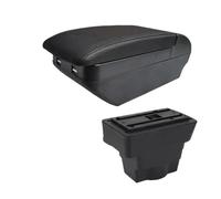 JBPIHZT Para Opel Para Astra Caja De Reposabrazos Piezas De Retrofit Para Opel Para Astra J Reposabrazos Auto Caja De Almacenamiento Central Interior(H línea negra 4USB)