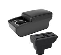 JBPIHZT Para Opel Para Corsa D Caja De Brazo Para Opel Para Corsa Brazo De Coche Caja De Almacenamiento Piezas Interiores(B2 Línea negra 6USB)