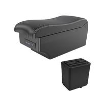 JBPIHZT Para Peugeot Para Partner Tepee Brazo De Coche Caja De Almacenamiento Accesorios Coche Interfaz USB De Carga(A3 Negro blanco 7USB)