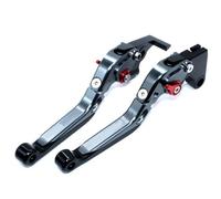 JBPIHZT Para SUZUKI DL650 Para V-STROM 2004-2010 Accesorios De Motocicleta Palancas Embrague Freno Extensibles Plegables(Titanio)