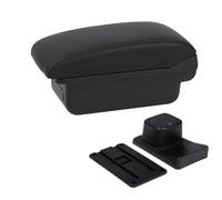 JBPIHZT Para Suzuki Para Baleno Caja De Reposabrazos Accesorios Modificación Consola Central Portavasos Interfaz USB(A2 línea negra Sin USB)