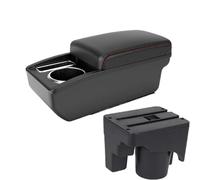 JBPIHZT Para VW Para Golf 6 Para Golf 5 Mk6 MK5 Para Jetta 5 Para Sagitar Caja De Almacenamiento Central De Brazo Detalles Interiores(A1 Negro rojo SIN USB)