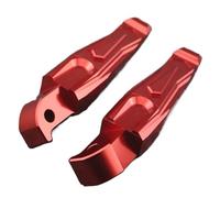 JBPIHZT Para Y&amaha TMAX530 TMAX560 TMAX530 DX SX Reposapiés Motocicleta Reposapiés Pasajero Trasero Soportes Pedales Traseros Accesorios(ROJO)