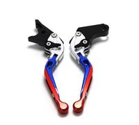 JBPIHZT Para YAMAHA NMAX 155 125 NMAX155 NMAX125 N-MAX 155 125 2015-2017 Accesorios De Motocicleta Palancas De Embrague De Freno Extensibles Plegables(Red Blue)