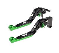 JBPIHZT Para Yamaha XT660X XT660R 2004-2016 Accesorios Juego De Palancas Embrague Freno Extensibles Plegables Ajustables(Negro verde)