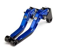 JBPIHZT Para Yamaha YZF R6 YZF-R6 2005-2016 Juego De Palancas Embrague Y Freno Manetas Plegables Ajustables Piezas Motocicleta(Azul)