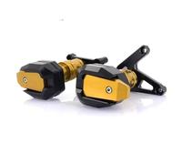 JBPIHZT Protector De Carenado Deslizante Marco Protección Contra Caídas Aluminio Motocicleta Almohadilla Choques Para CBR650F CBR 650F 2014-2018(Oro)