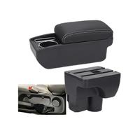 JBPIHZT Reposabrazos Para C&hevrolet Para Sail 3 Caja De Almacenamiento Para Piezas De Reacondicionamiento De Reposabrazos De Coche Para Aveo 3(C3 Negro blanco SIN USB)