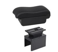 JBPIHZT Reposabrazos Para TT Coupé Reposabrazos Central Para TT Caja De Almacenamiento Interior Piezas De Reequipamiento(B3 Negro blanco 3USB)