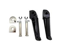 JBPIHZT Reposapiés de Motocicleta Reposapiés trasero Estribos Soporte de Pedal Para Y&amaha YZF-R3 2015-2025 Para MT03 MT 03 2020-2024(NEGRO)