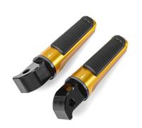 JBPIHZT Reposapiés Pedal Pasajero Trasero Para Y&amaha MT-09 MT-10 MT09 MT10 XSR700 XSR900 Para T-MAX 530 500 XJR1300 FZ1 FZ6 FZ6R XJ6(Oro)