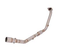 JBPIHZT Sistema De Escape Deslizante Para Motocicleta Para Y&amaha XSR125 XSR 125 2020 2021 2022 Tubo De Enlace Delantero Modificado Con Silenciador De 51 Mm