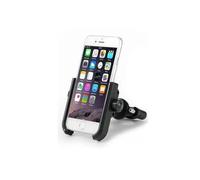 JBPIHZT Soporte para Teléfono De Motocicleta Bicicleta Moto Rotación 360 Grados Universal Todo con USB Aluminio(Negro,NO USB)