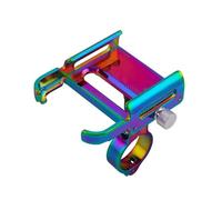 JBPIHZT Soporte para Teléfono Móvil De Bicicleta Aleación Aluminio P30 Eléctrica Navegación para Motocicleta(Rainbow)