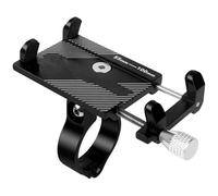 JBPIHZT Soporte para Teléfono Universal para Bicicleta Accesorios De Ciclismo con Pinza para Manillar Motocicleta Montura Y para Móvil(Negro)