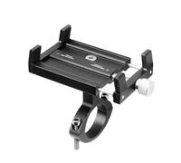 JBPIHZT Soporte Teléfono Aleación De Aluminio Scooter Bicicleta Bici Montaña Celular Accesorios Ciclismo(Negro,300)
