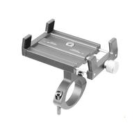 JBPIHZT Soporte Teléfono Aleación De Aluminio Scooter Bicicleta Bici Montaña Celular Accesorios Ciclismo(Gris,300)