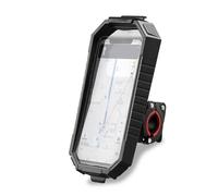 JBPIHZT Soporte Teléfono Bicicleta Moto Bloqueo Automático Antivibración Bici Móvil Soporte Antideslizante Reforzado