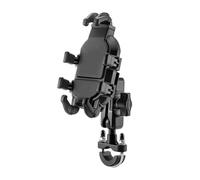 JBPIHZT Soporte Teléfono Moto Bici Ajustable con Módulo Amortiguador Antideslizante Accesorios Ciclismo(Handlebar)