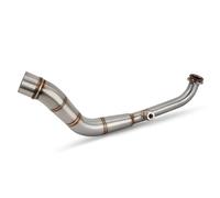 JBPIHZT Tubo Enlace Delantero Escape Para Motocicleta Acero Inoxidable De 51 Mm Para Scooter Para Y&amaha NVX AEROX NVX155 Para AEROX 155 2022-2025