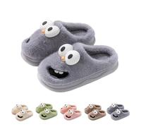 JBPPIOOUA Pantuflas con Besos y Lengua, Pantuflas Divertidas con diseño de Perro de Ojos Grandes en 3D, cómodas y Antideslizantes, Unisex para Adultos