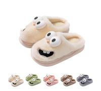JBPPIOOUA Pantuflas con Besos y Lengua, Pantuflas Divertidas con diseño de Perro de Ojos Grandes en 3D, cómodas y Antideslizantes, Unisex para Adultos
