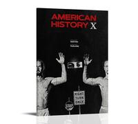 JBQOUOUZ American History X Classic Movies Wonderful TV Series - Póster decorativo para pared, pintura para dormitorio, 20 x 30 cm, estilo marco