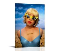 JBQOUOUZ Carly Rae Jepsen Pop Singer - Lienzo decorativo para pared con diseño de cantante pop, 40 x 60 cm, estilo marco