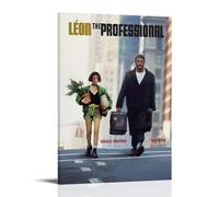 JBQOUOUZ Léon The Professional Classic Movies Wonderful TV Series - Póster decorativo para pared, pintura para dormitorio, 20 x 30 cm, estilo marco