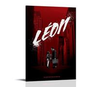 JBQOUOUZ Léon The Professional Classic Movies Wonderful TV Series - Póster decorativo para pared, pintura para dormitorio, 40 x 60 cm, estilo marco