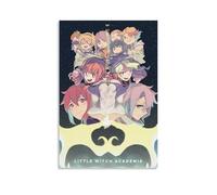 JBQOUOUZ Little Witch Academia - Póster clásico de anime de sangre caliente para pared, pintura decorativa para dormitorio, 60 x 90 cm, estilo sin marco