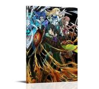 JBQOUOUZ Póster de anime clásico de anime The Rising of The Shield Hero de sangre caliente, arte de pared, pintura decorativa para dormitorio, pósteres, 40 x 60 cm, estilo marco