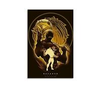 JBQOUOUZ Póster de anime clásico de The Seven Deadly Sins Hot-blooded Anime para pared, pintura decorativa para dormitorio, 60 x 90 cm, estilo sin marco