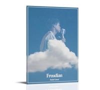 JBQOUOUZ Póster de Daniel Caesar Pop Singer con portada de álbum de música, arte de pared, pintura decorativa para dormitorio, póster de 30 x 45 cm, estilo marco